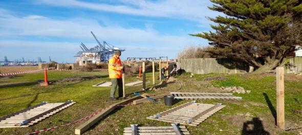 Volunteering at Landguard Nature Reserve